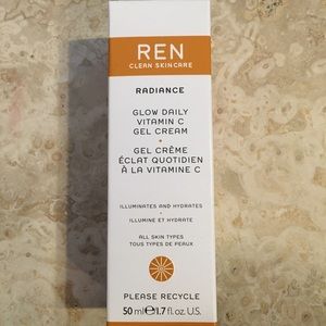 NIB REN Skincare Glow Vitamin C Gel Cream